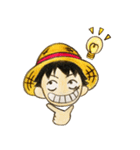 ONE PIECE ルフィなりきりスタンプ（個別スタンプ：20）