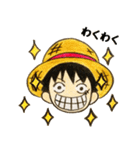 ONE PIECE ルフィなりきりスタンプ（個別スタンプ：22）