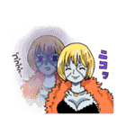 ペローナと愉快な仲間たち ONE PIECE（個別スタンプ：35）