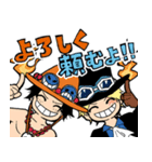 ONE PIECE ASLばっかりスタンプ（個別スタンプ：5）