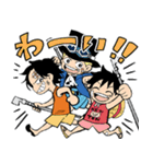 ONE PIECE ASLばっかりスタンプ（個別スタンプ：16）