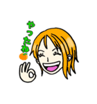 ONE PIECE なりスタンプ（個別スタンプ：4）