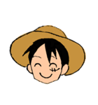 ONE PIECE手書き（個別スタンプ：2）