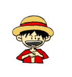 ONE PIECE と SHAQANGEL のコラボスタンプ（個別スタンプ：25）