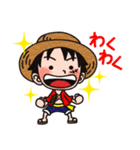 かわいい！ゆるふわ ONE PIECE（個別スタンプ：1）