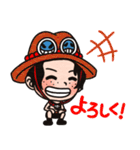 かわいい！ゆるふわ ONE PIECE（個別スタンプ：22）