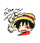 りんちゃんがかいたONE PIECE（個別スタンプ：29）