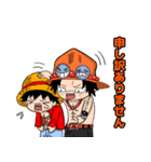 ONE PIECE スタンプ 言わなそうなセリフ（個別スタンプ：5）