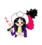 ONE PIECE GIRLS ＆ ANIMALS STICKER（個別スタンプ：9）