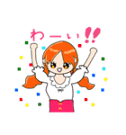 ONE PIECE GIRLS ＆ ANIMALS STICKER（個別スタンプ：15）