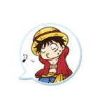 ゆるっと吹き出しONE PIECE（個別スタンプ：32）