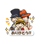 ゆるっと吹き出しONE PIECE（個別スタンプ：40）