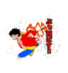 ONE PIECE  ルフィのみのスタンプ（個別スタンプ：4）