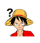 ONE PIECE ルフィのみのスタンプ第2弾（個別スタンプ：2）
