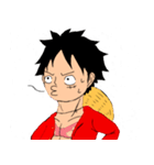 ONE PIECE ルフィのみのスタンプ第2弾（個別スタンプ：6）