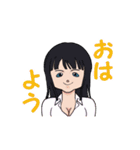 タレ目なONE PIECE(女性キャラVer.)（個別スタンプ：6）