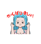 タレ目なONE PIECE(女性キャラVer.)（個別スタンプ：13）