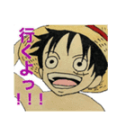 ONE PIECE ルフィと一緒にいこう！スタンプ（個別スタンプ：8）