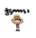 ONE PIECE 日常会話スタンプ（個別スタンプ：1）