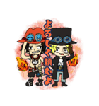 ONE PIECE まいにちひとこと（個別スタンプ：15）