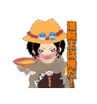 ONE PIECE ヱース スタンプ！（個別スタンプ：13）