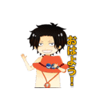 ONE PIECE ヱース スタンプ！（個別スタンプ：17）