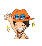 ONE PIECE × ゆうきはると（個別スタンプ：28）