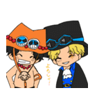 ONE PIECE × ゆうきはると（個別スタンプ：31）