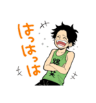 ONE PIECE エースの文字入りシャツ（個別スタンプ：5）