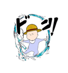 やさぐれBaby ONE PIECEコスプレ（個別スタンプ：4）