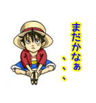 ONE PIECE 使いやすい ルフィ スタンプ（個別スタンプ：10）