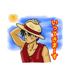 ONE PIECE 使いやすい ルフィ スタンプ（個別スタンプ：25）