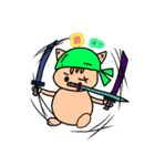 ONE PIECE ネコスタンプ（個別スタンプ：1）