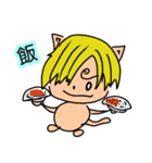ONE PIECE ネコスタンプ（個別スタンプ：2）