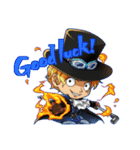 ONE PIECE キャラクターの日常スタンプ（個別スタンプ：8）