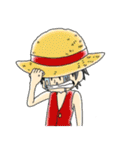 ONE PIECE 日常会話スタンプ（個別スタンプ：3）