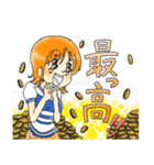 ONE PIECE 日常会話スタンプ（個別スタンプ：24）