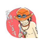 ONE PIECE 日常会話スタンプ（個別スタンプ：34）