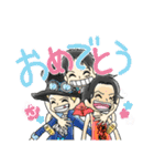ONE PIECE 日常会話スタンプ（個別スタンプ：36）