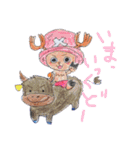 ONE PIECE  知夫里島上陸編（個別スタンプ：5）