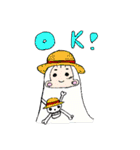 ONE PIECE かきちゃん スタンプ（個別スタンプ：1）