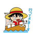 大きな顔のONE PIECE（個別スタンプ：8）