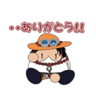 ONE PIECE X YoChal ラインスタンプ（個別スタンプ：17）