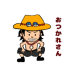 ONE PIECE みこはぴ スタンプ（個別スタンプ：16）