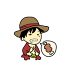 ONE PIECE UZAKI 白ひげスタンプ（個別スタンプ：2）