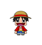 ONE PIECE ミニわらの一味スタンプ（個別スタンプ：1）