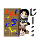 ONE PIECE 「ポッとDeのACE」（個別スタンプ：13）