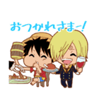 ONE PIECE ルフィと愉快な仲間たち（個別スタンプ：6）