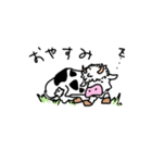 ONE PIECE ミルク売りモーダの牛スタンプ（個別スタンプ：4）