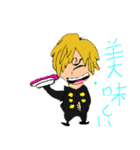 ONE PIECE タカメシスタンプ（個別スタンプ：5）